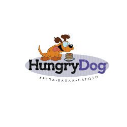 Hungry Dog Crepes & Waffles logo