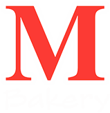 M Bakery logo